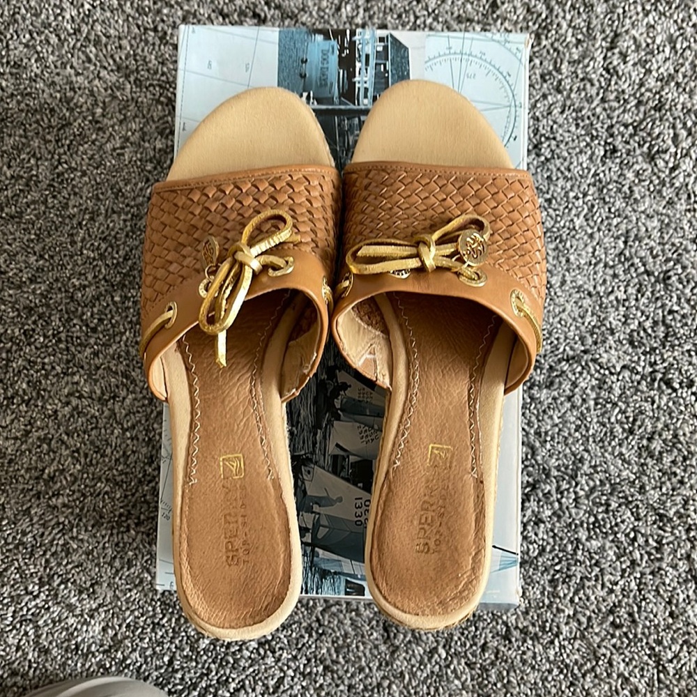 Sperry summer wedge